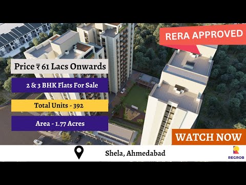 Kavisha Atria | ☎ +91-8377002514 | 3 BHK Flats For Sale in Shela, Ahmedabad | Price ₹61 Lacs Onwards
