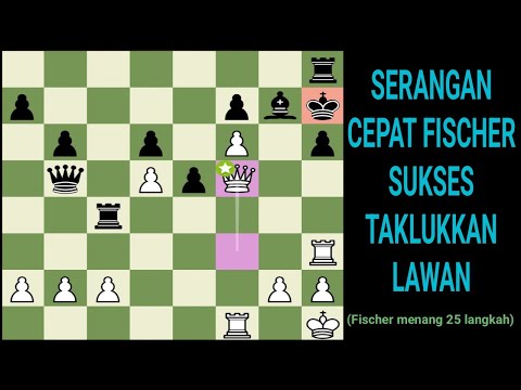 Bobby fischer vs Josef kupper 1959 - Turnamen Catur Zurich(1959). Zurich, Swiss