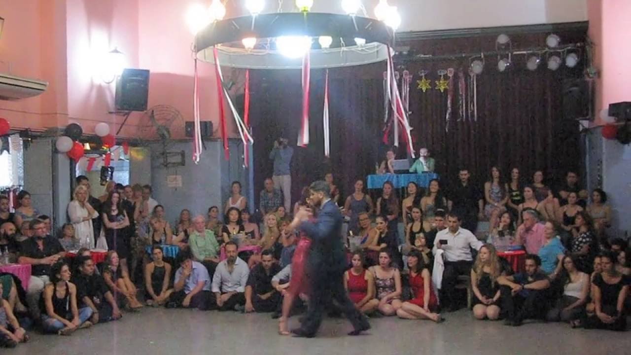 ANDRÉS LAZA MORENO y LUCIANA ARREGUI en Viva La Pepa Milonga 2016 (1/4)