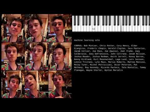 machine learning music on Jacob Collier's Overjoyed challenge (Stevie Wonder)