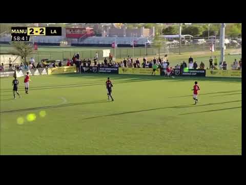 Alex Alcala La Galaxy vs Manchester United U-17 highlights 2022