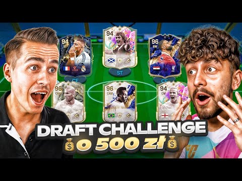 NAJDROŻSZY DRAFT CHALLENGE o 500 ZŁ vs ALVIN | EA FC 25