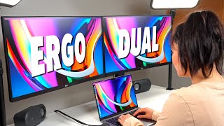 All-in-One Dual Monitor Setup - LG Ergo Dual Review