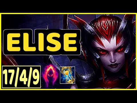 ELISE VS AMUMU - 17/4/9 KDA JUNGLE GAMEPLAY