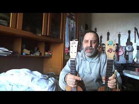 Prova accurata e confronto Mahilele e Eko  Duo Uku ukulele soprani ,no lobbying no  leccata di culo