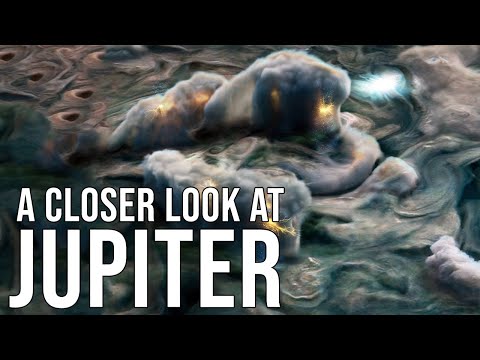 The Closest Images Ever Taken of Jupiter in 4K