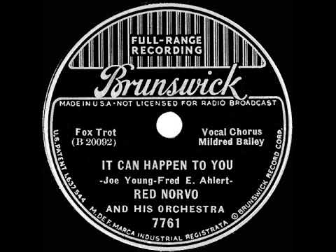 1936 Red Norvo - It Can Happen To You (Mildred Bailey, vocal)