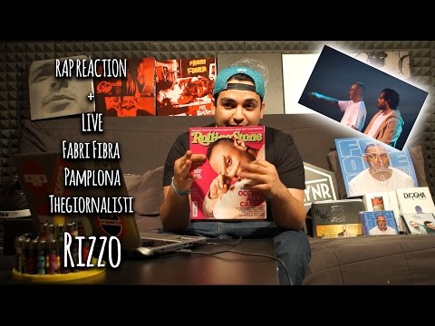 RAP REACTION + LIVE • Fabri Fibra - Pamplona ft. Thegiornalisti • Rizzo