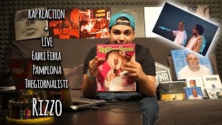 RAP REACTION + LIVE • Fabri Fibra - Pamplona ft. Thegiornalisti • Rizzo