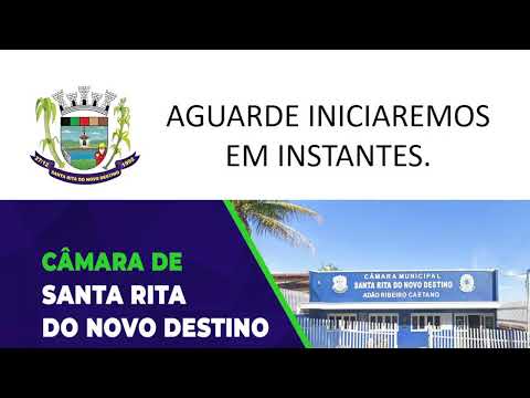 SESSÃO ORDINARIA DA CÂMARA MUNICIPAL DE SANTA RITA DO NOVO DESTINO - DIA 15-12-2025