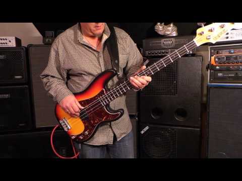 Nordstrand BigMan pickup in vintage Univox P Bass - Andy Irvine