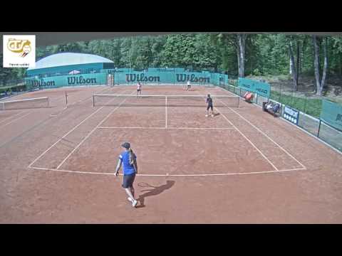 Kněžková, Gygalová vs Seifertová, Abeldinová - 24.5.2017 - Karlovy Vary