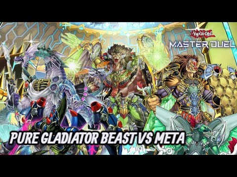 Gladiator Beast vs Meta Season 43 ( Road to Master | Yugioh Masterduel)
