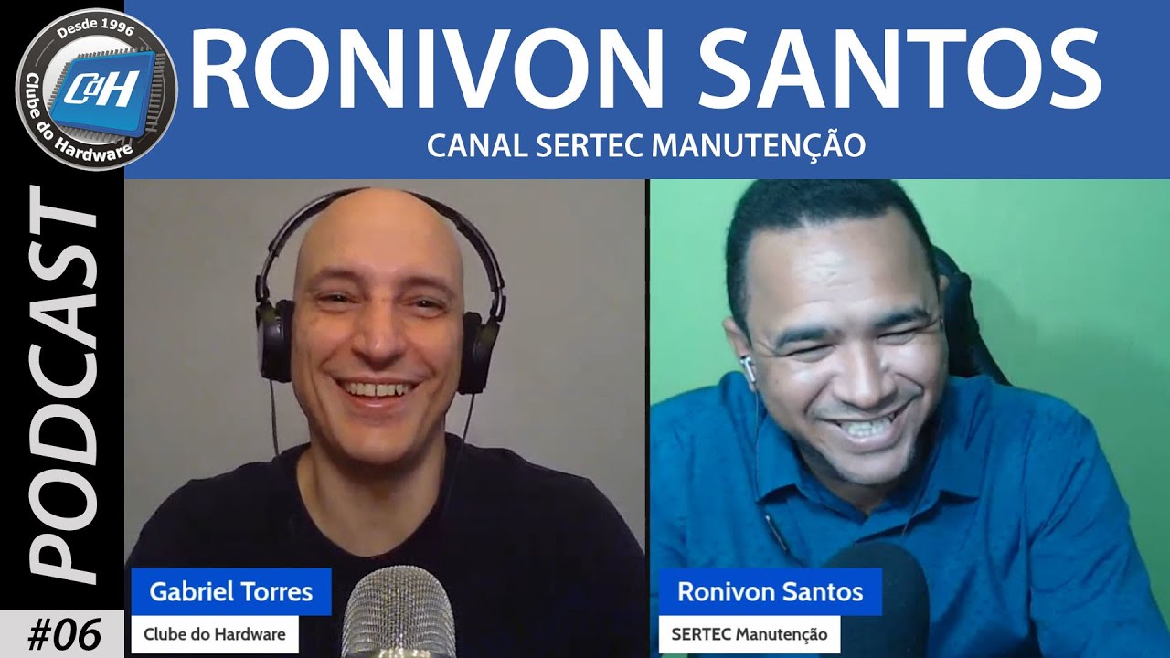 Podcast CdH 06: Ronivon Santos (SERTEC Manutenção)
