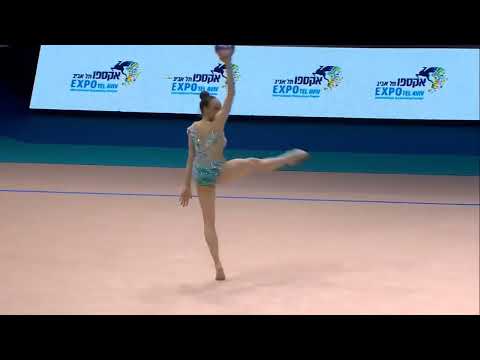 Kamelya TUNCEL Ball Qualification - European Championships Tel Aviv 2022