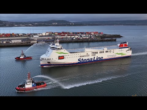 Stena Futura - A Ferry Sailing Toward Greener Future