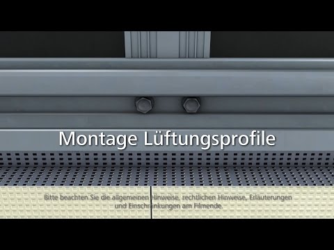 StoVentec Vorhangfassaden z. B. Glasfassaden: Lüftungsprofile vorgehängte hinterlüftete Fassaden