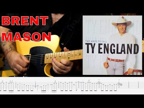 Brent Mason Solo - Ty England - Kick Back (Country Jazz TAB)