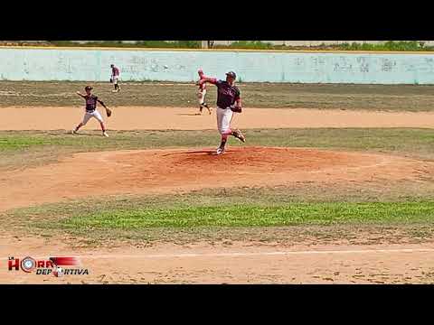 Yosber Aristigueta, jugador de la EBM Premier Prospect. Estadio Heres en Ciudad Bolívar.