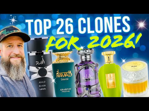 TOP 26: PERFECT CLONE FRAGRANCES FOR 2026!  |  Best Middle Eastern Cologne Dupes