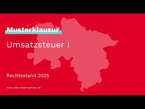 Value Added Tax I - 2026 Exam Preparation for Tax Clerks