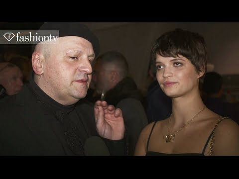 Chloe Moretz Front Row at H&M Fall/Winter 2013-2014 | Paris Fashion Week PFW | FashionTV