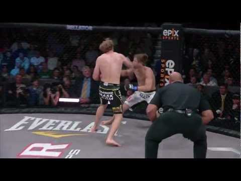 Bellator MMA Moment: David Rickels TKOs Jordan Smith