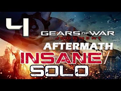 Gears of War: Judgment | Aftermath | Insane Difficulty Guide/Walkthrough [SOLO] | Chapter 4