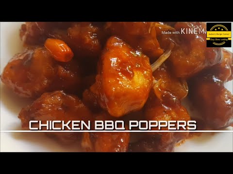 BBQ Chicken Poppers |15 MINS Recipe| Ramadan Recipes for Iftar Snacks| Chicken Recipes for Ramadan