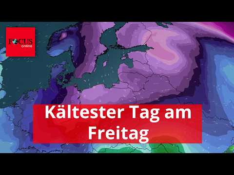 Kältester Tag am Freitag: Bis zu minus 15 Grad möglich