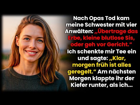 My sister wanted to steal my grandfather's inheritance because I'm adopted – but I...