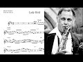 Dexter Gordon's tenor sax solo TRANSCRIPTION on 'Lady Bird' (Bb)