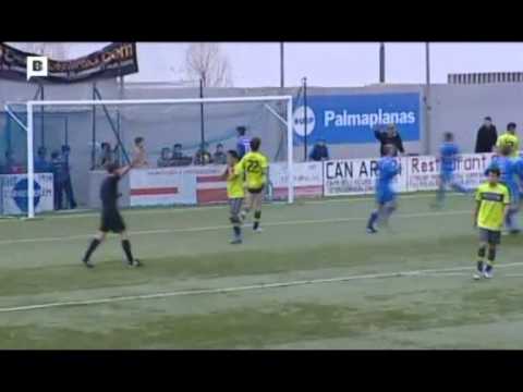 Resum Binissalem 1 - Espanyol B 4 (BTV)
