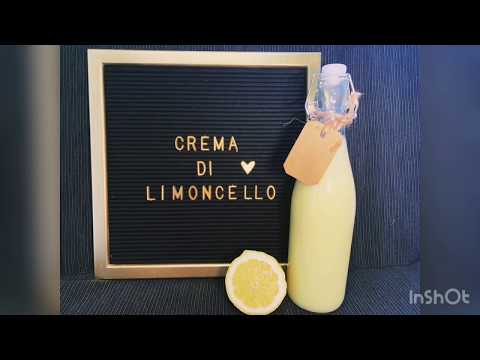 Crema di Limoncello, creamy Lemon Liquor