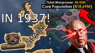I CORED Half the World in 1937 as Spain