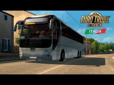 VIAGGIO TRA LE STRADE SECONDARIE ITALIANE! #4 - EURO COACH SIMULATOR - ETS2 Mod - GAMEPLAY ITA