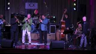 Arturo Sandoval, Skip Martin Jon Barnes and Toni Maier at daCarbo Jazz Festival 2013