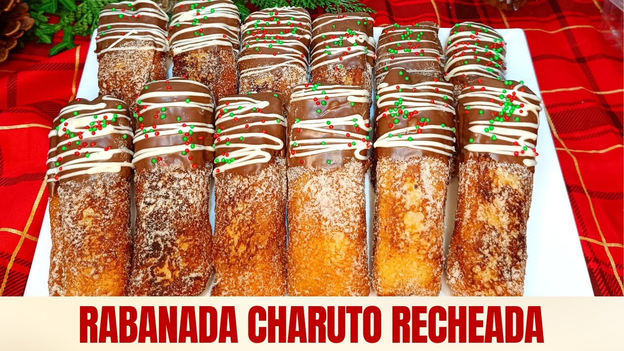 RABANADA CHARUTO RECHEADA | SUCESSO GARANTIDO para LUCRAR nesse NATAL!
