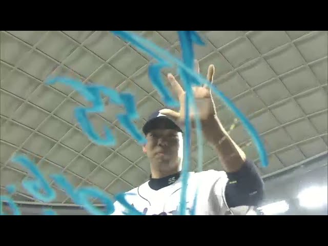 ライオンズ・秋山選手ヒーローインタビュー 2016/6/10 L-D