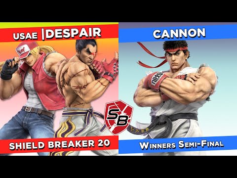 Shield Breaker 20 - USAE | Despair (Kazuya, Terry) Vs. Cannon (Ryu)