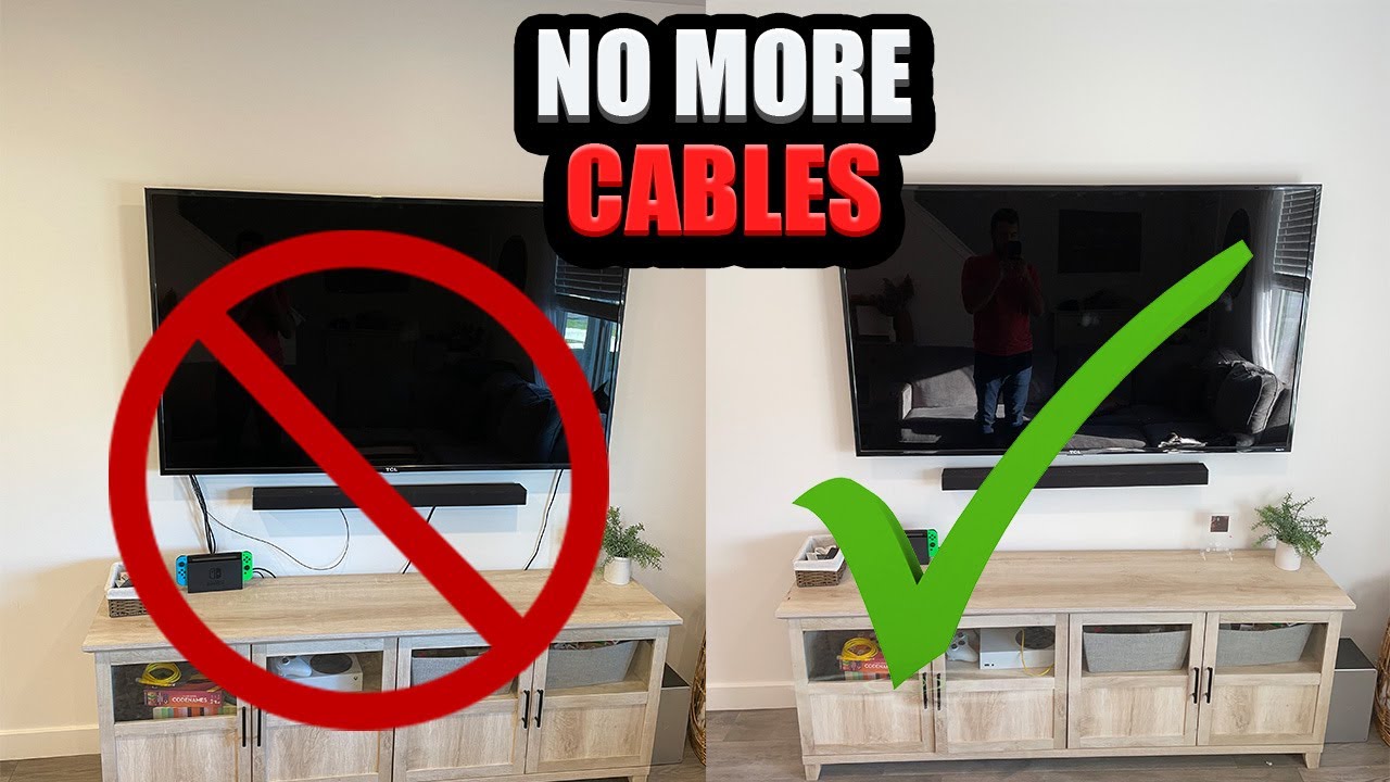 How to Hide Your TV Wires | EASY