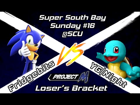SSBS 16 - Losers - Fridgebits (Sonic) v Night (Squirtle)