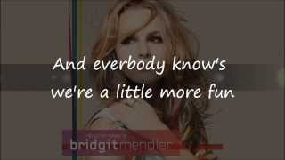 Bridgit Mendler - Blonde (Lyric Video)