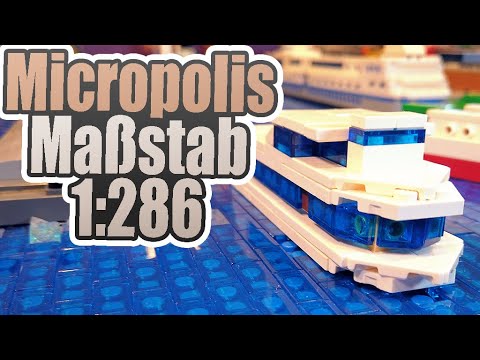 Micropolis - eine Legostadt im Maßstab 1: 286 von Legoviller