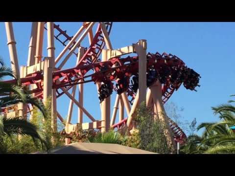 Off-ride footage of a Kong train