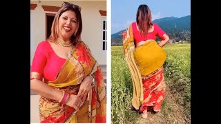 Hot Nepali Aunty with Big Ass and Tits erotic Danc