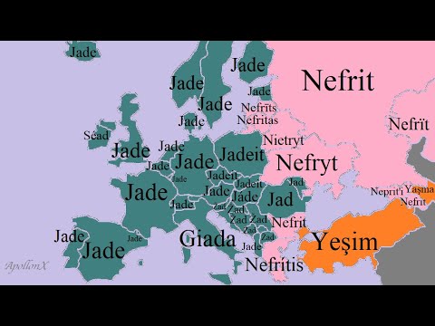 Edelsteine ​​| Kostbare Steine ​​| Vergleich europäischer Sprachen