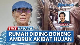 Hujan Tak Henti di Jakarta Picu Rumah Aktor Kawakan Diding Boneng Rusak Berat, Atap Terbuka