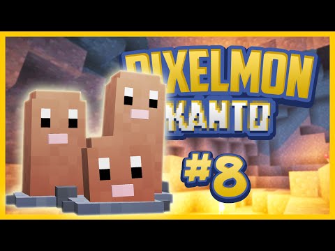 Minecraft Pixelmon Kanto Hardcore! "DUGTRIO DRAMA!!" Ep.8 - LOGinHDi