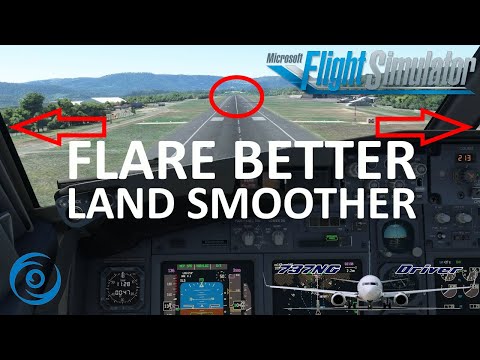 Improve your LANDINGS: How to apply proper FLARE TECHNIQUE | Real Airline Pilot